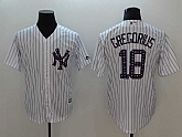 Yankees 18 Didi Gregorius White 2018 Stars & Stripes Cool Base Stitched Baseball Jerseys,baseball caps,new era cap wholesale,wholesale hats